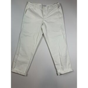 Amazon Essentials Women's Mid-Rise Slim-Fit Full Length Straight Leg‎  Sz 14